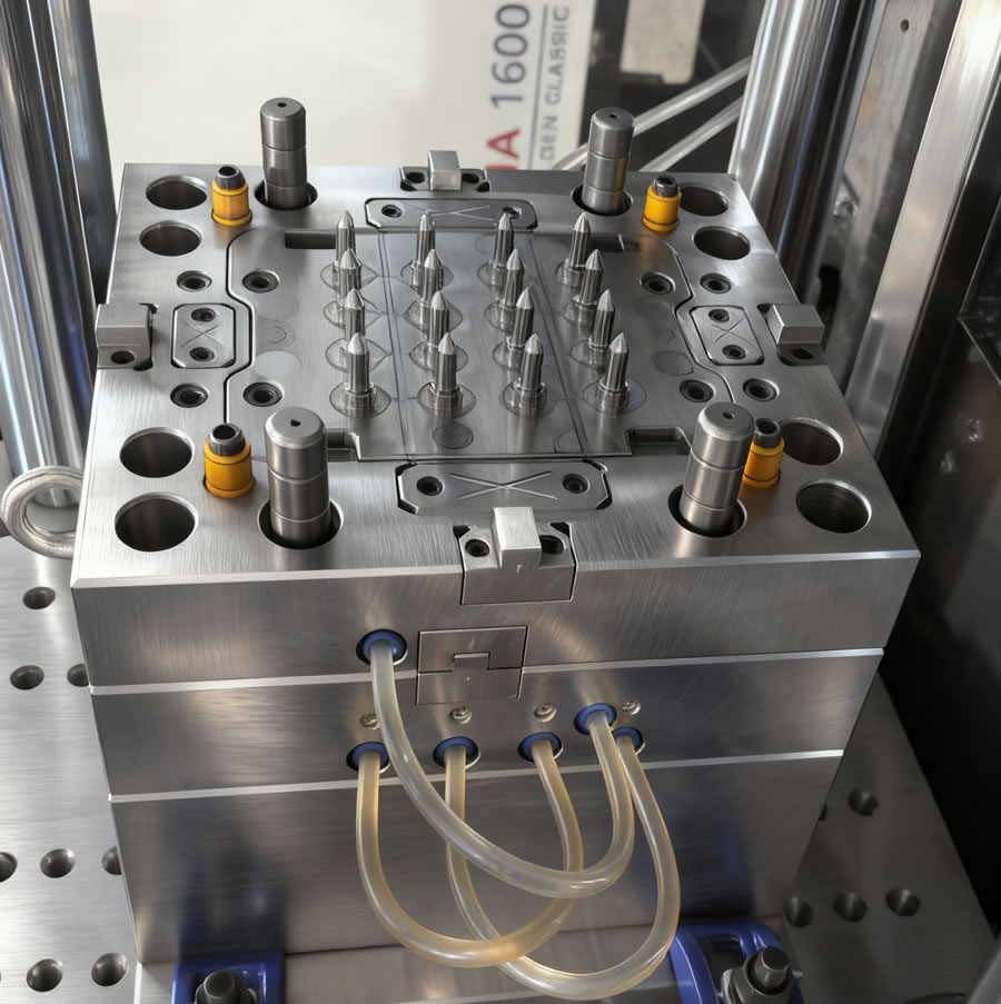 Moldes Médicos de Precisión PPE PMMA/PP en China