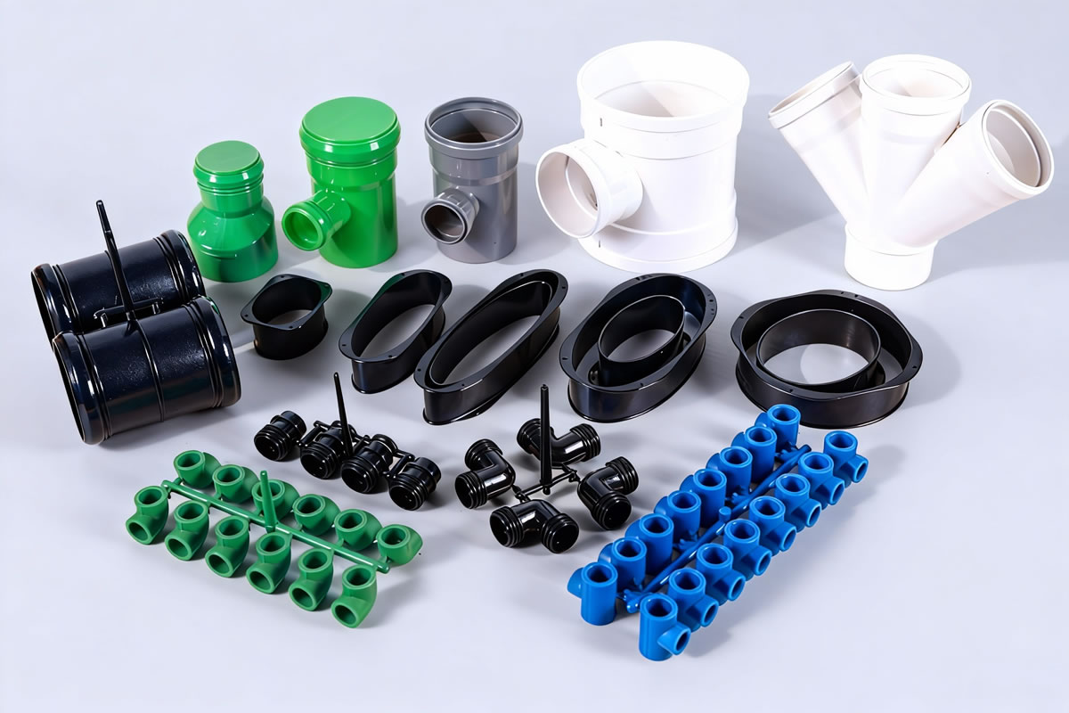 Moldes de Inyección Personalizados para Accesorios PVC/PPR en China