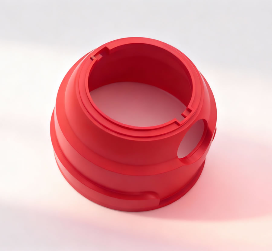 GP Mold food waste disposer parts injection molds, upper and lower casing, buttons, drain connector plastic molds, custom molds, Chinese mold manufacturer