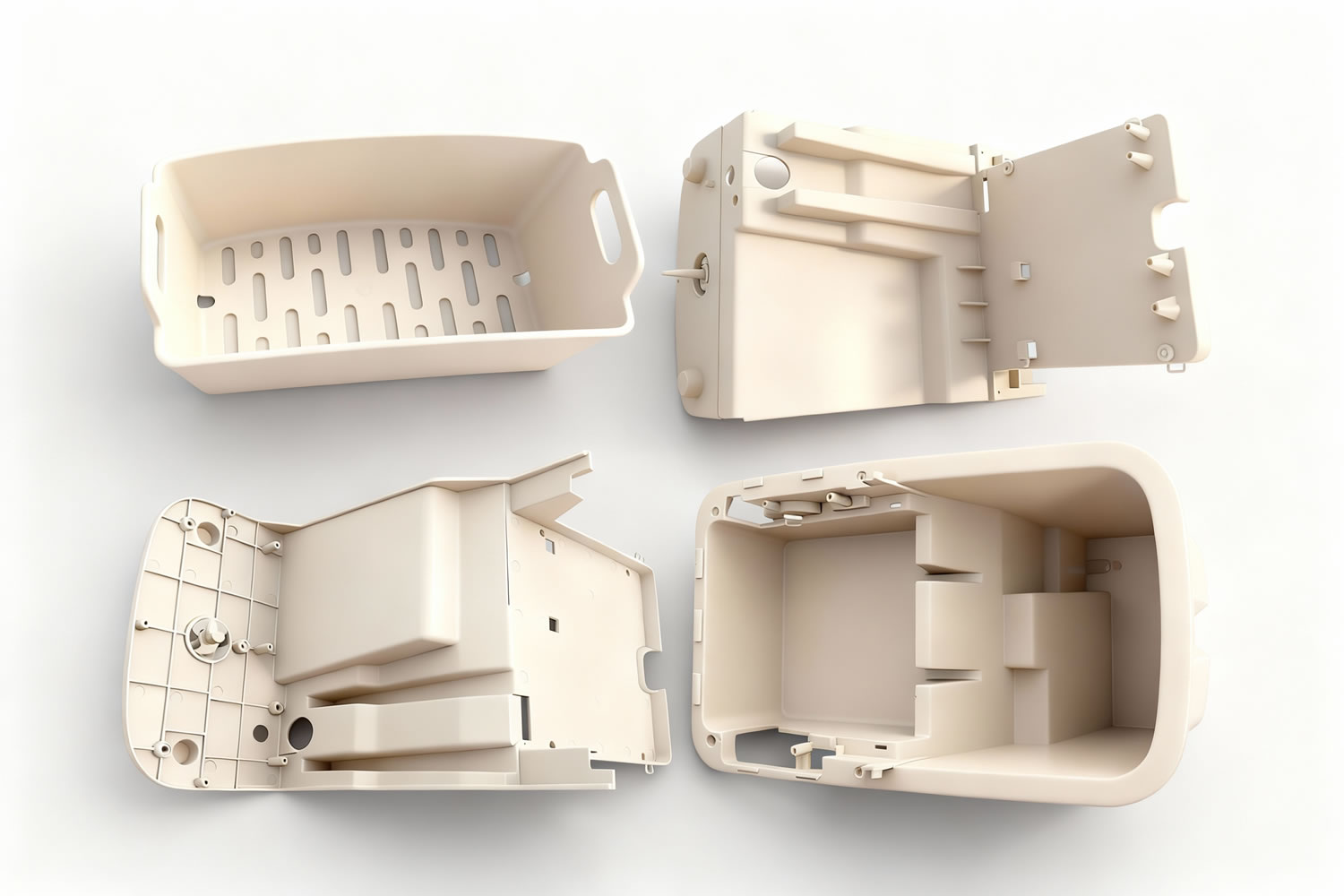 GP Mold specializes in injection molds for ice maker components, including molds for housings, ice baskets, panels, and water tanks. We offer PP/ABS molds and custom-made precision injection molds.